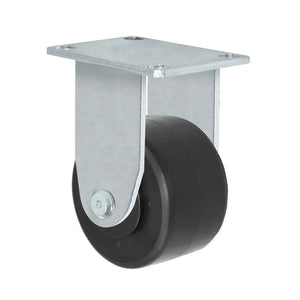 3" x 1-13/16" Polyolefin Rigid Caster – 500 lb