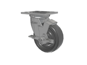 Albion 16SE05228SFBA 5" x 2" Caster — 1000 lb