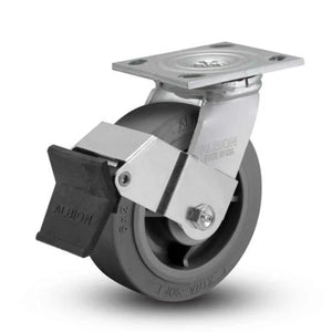 Albion 16XS05228SFBE 5" x 2" Performance-Rubber Caster – 375 lb
