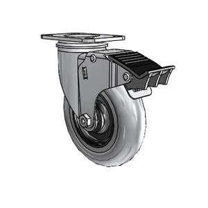 Colson 2.05256.565-COND-BRK5 5" x 1.31" Conductive Performa Caster — 250 lb