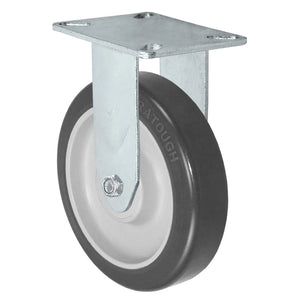 4" x 1-1/4" Duratough Polyurethane Rigid Caster – 325 lb