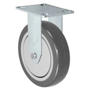 5" x 1-1/4" Polyurethane on Polyolefin Rigid Caster – 325 lb