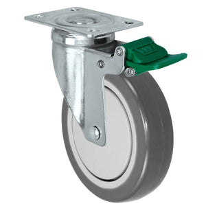 4" x 1-1/4" Polyurethane Swivel Caster – 300 lb