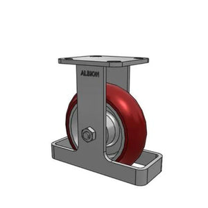 Albion 28AX06228RTO 6" x 2" MAX Efficiency Rigid Caster – 1250 lb