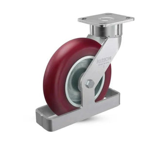 Albion 28AX08228S01TO 8" x 2" MAX Efficiency Swivel Ergonomic Caster – 1500 lb