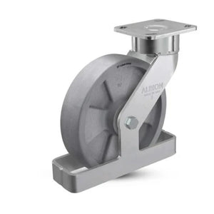 Albion 28DT08228STO 8" x 2" Nylon Swivel Ergonomic Caster – 1400 lb