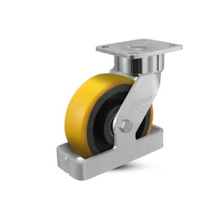 Albion 28PF06228STO 6" x 2" HD Poly Swivel Ergonomic Caster – 1500 lb