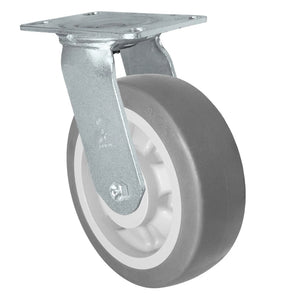 8" x 2-1/2" Thermoplastic Rubber Swivel Caster – 700 lb