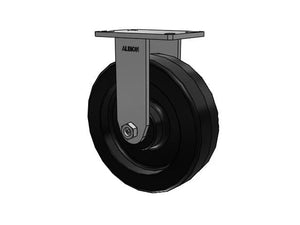 Albion 370TM10501R 10" x 3" Phenolic Rigid Kingpinless Caster