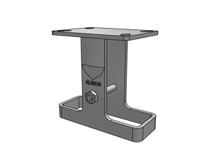 Albion 38NX06228RTO 6" x 2" HD Nylon Rigid Ergonomic Caster – CasterHQ