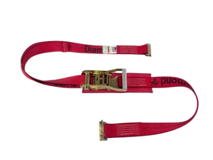 3,333 lb Gas Cylinder Ratchet Strap 2" x 13' w/ E-Track Fittings