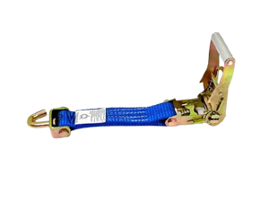 3,333 lb 2" Diamond Weave Ratchet Short End & Swivel J Hook