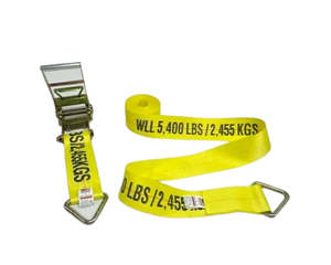 A-4X30RDR 5,400 lb Ratchet Strap 4" x 30' w/ D-Rings