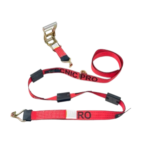 AS-KKDJ10RT 3,333 lb Ratchet Tie Down 2" x 11' Wire Hooks
