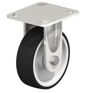 5" x 1-9/16" POEV Rigid Stainless Caster – 330 lb