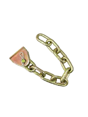 11,000 lb 2" x 12" Grade 70 Chain Tail & Bracket Ratchet Attachment