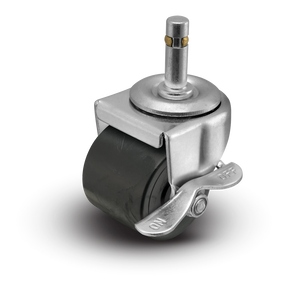 Shepherd C0020273ZN-POL01(KK)B 2" Polyolefin Dual Wheel Caster – 300 lb