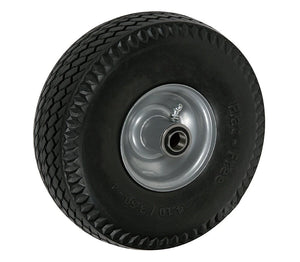 10" x 3" Poly-Foam Flat-Free Wheel Industrial Replacement Wheel – 280 lb