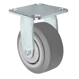 5" x 2" Thermo Plastic Rubber Rigid Stainless Caster – 350 lb