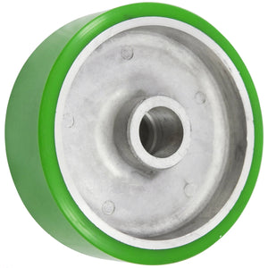8" x 2" Polyurethane on Aluminum Industrial Replacement Wheel – 1500 lb