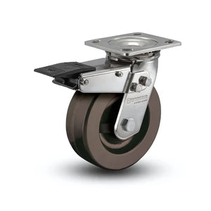 Colson D4.05109.331 5"x2" Phenolic Stainless Total Lock Caster