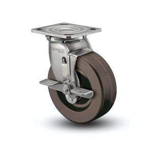 Colson D4.05109.335 5"x2" Phenolic Stainless Side Lock Caster