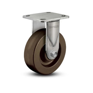 Colson D4.08108.331 HT SS 8" x 2" Hi-Temp Phenolic Rigid Stainless Caster