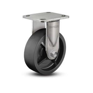 Colson D4.08108.835 SS 8" x 2" Polyolefin Rigid Stainless Caster