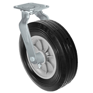 10" x 3" Semi-Pneumatic Swivel Caster – 650 lb