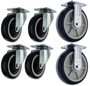 U-Boat Platform Truck Polyurethane Caster Set – 1,800 lb