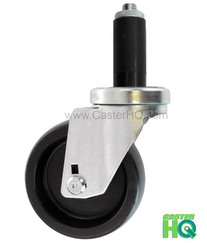 3" x 1-1/4" Polyolefin Swivel Caster – 300 lb