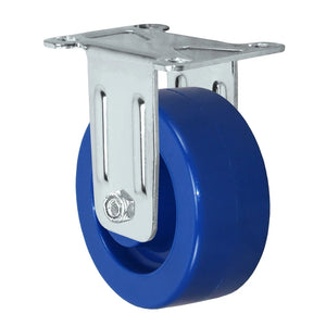 3" x 1.25" Polyurethane Rigid Stainless Caster – 300 lb