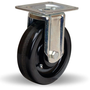 Hamilton R-HL-5P 5" x 1 1/2" Plastex Phenolic Rigid Caster – 450 lb