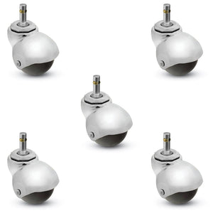 Shepherd PBH20223BC-3ED-SET 2" Polyolefin Caster — 80 lb