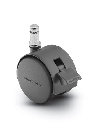 Shepherd PPA50223FB-B 2" Nylon Swivel Caster w/Brake – 75 lb