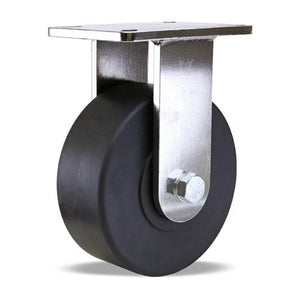 Hamilton 8" x 3" Nylast Rigid Stainless Caster – 3200 lb