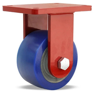 Hamilton R-EHD-63EGB 6" x 3" Polyurethane Rigid Caster – 5000 lb