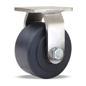 Hamilton R-ENS-4NYSB 4" x 2" Nylast Rigid Stainless Caster