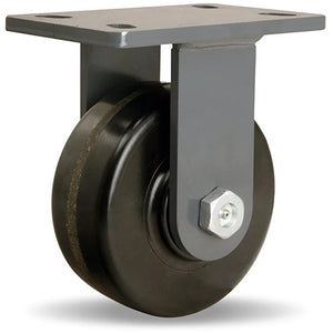 Hamilton R-ES-6PH 6" x 2 1/2" Phenolic Rigid Caster – 1800 lb
