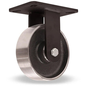 Hamilton 6" x 2" Forged Steel Rigid Caster – 1600 lb