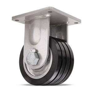 Hamilton R-MD-84SWF70D 8" x 4" UltraGlide Rigid Caster – 5400 lb