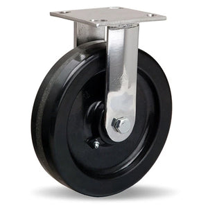 Hamilton R-STA-8PZ 8" x 2" Plastex Rigid Stainless Caster – 800 lb