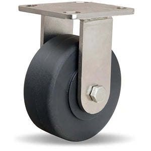 Hamilton R-WHS-5NYSB 5" x 2" Nylast Rigid Stainless Caster