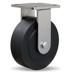 Hamilton R-WHS-6NYSB 6" x 2" Nylast Rigid Stainless Caster