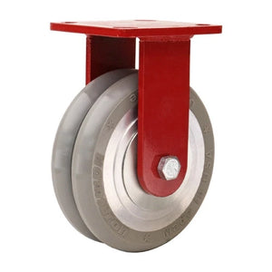 Hamilton R-ZFWH-6SWC95 6" x 2" UltraGlide Rigid Kingpinless Caster – 1500 lb