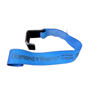 5,400 lb 4" x 5' Diamond Weave Webbing Strap & Container Waste Hook