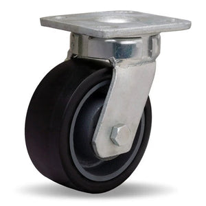 Hamilton S-52K-5DB70 5" x 2" Duralast XC Swivel Kingpinless Caster