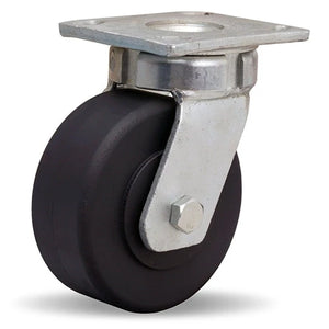 Hamilton S-52K-5NYB 5"x2" Nylast Swivel Kingpinless Caster – 1850 lb
