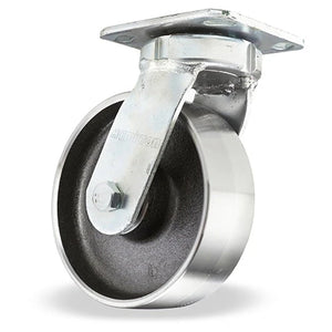 Hamilton S-52K-6FSB 6" x 2" Forged Steel Swivel Kingpinless Caster