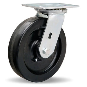 Hamilton S-628-P 8" x 2" Plastex Phenolic Swivel Caster – 1500 lb